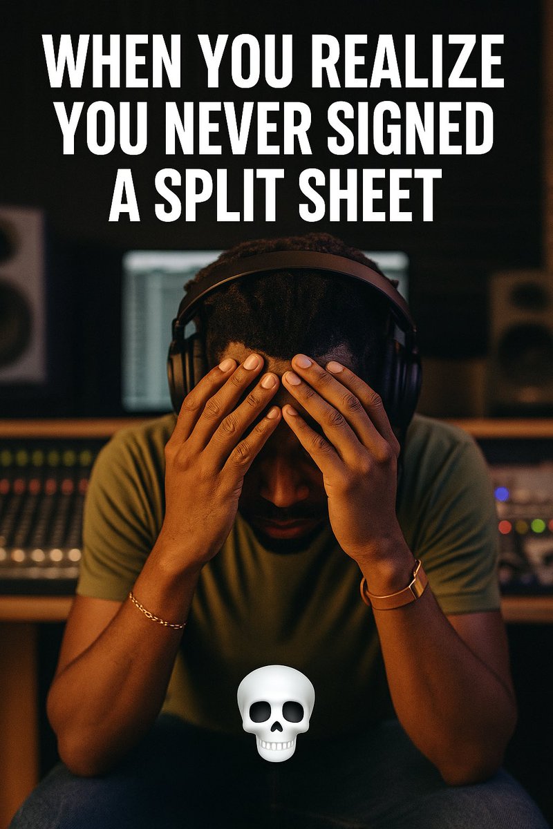 LisaDavisMusic's tweet image. 🔥 Let’s be real… Which one of these mistakes hit hardest for you?
1️⃣ No split sheet
2️⃣ No licensing terms
3️⃣ No PRO
4️⃣ No points
5️⃣ Working for exposure
👇 Drop the number. No judgment — just growth.  #musicproducers #musicbusiness