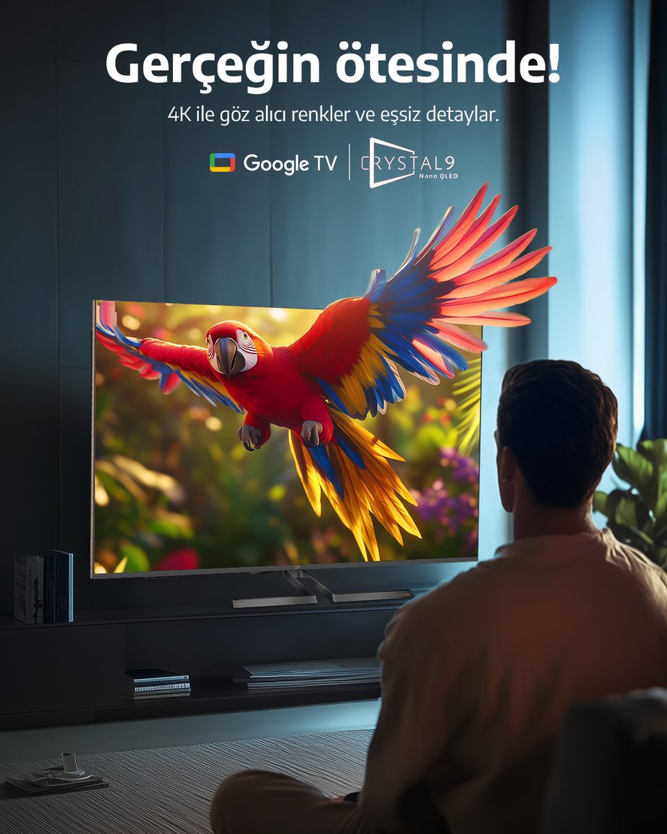 bekoturkiye's tweet image. Doğanın en canlı renkleri her detayıyla Beko QLED TV&apos;lerde gizli. 4K ile daha gerçekçi bir deneyim seni bekliyor.

#Beko #QLED