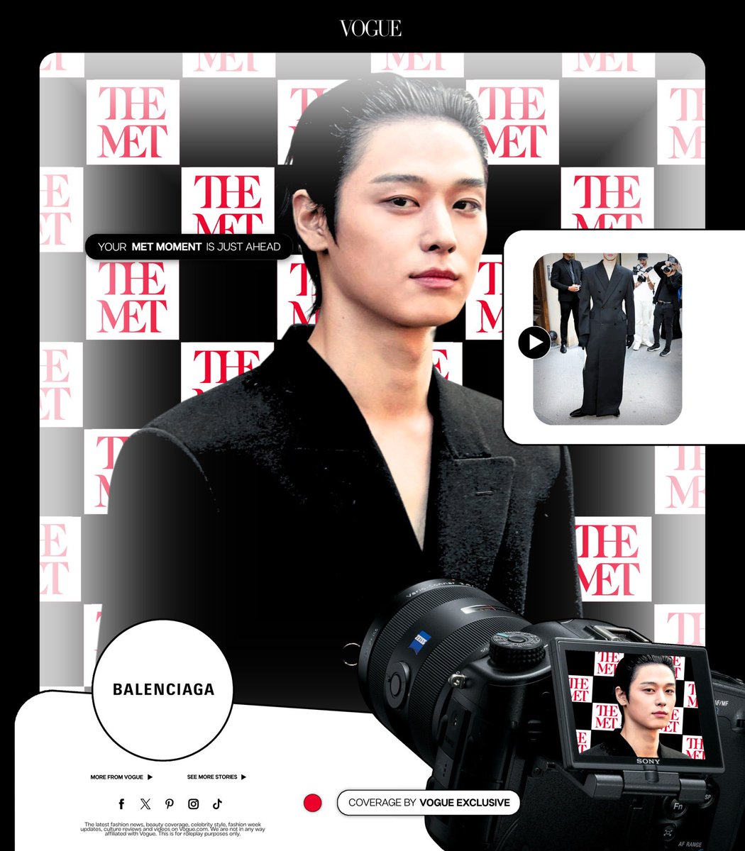 fromSPRY's tweet image. [JOURNAL] #ZAI arrives at the #VMETGala2025 steps, styled by BALENCIAGA. 

#SPRY #스프라이 
#ZAIxBALENCIAGA