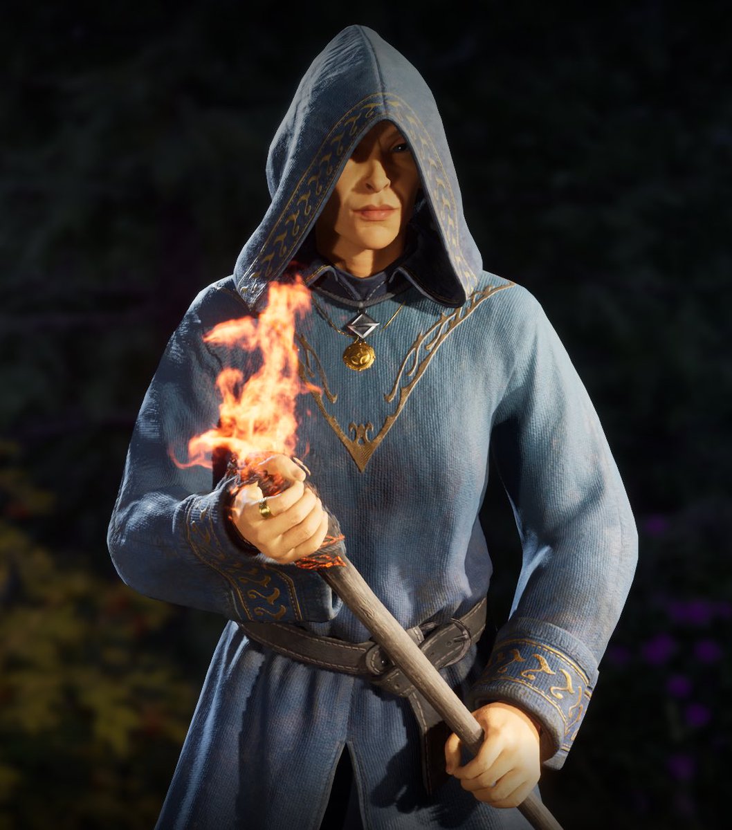 Altmer apparently don't understand torches #Oblivion #Oblivionremaster