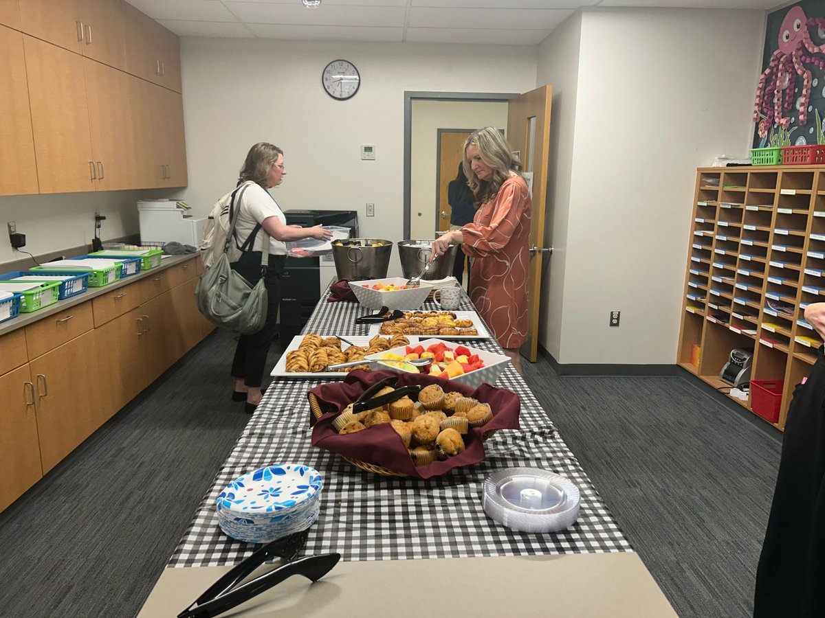 Thank you PTA! What a great way to kick off Teacher Appreciation week.