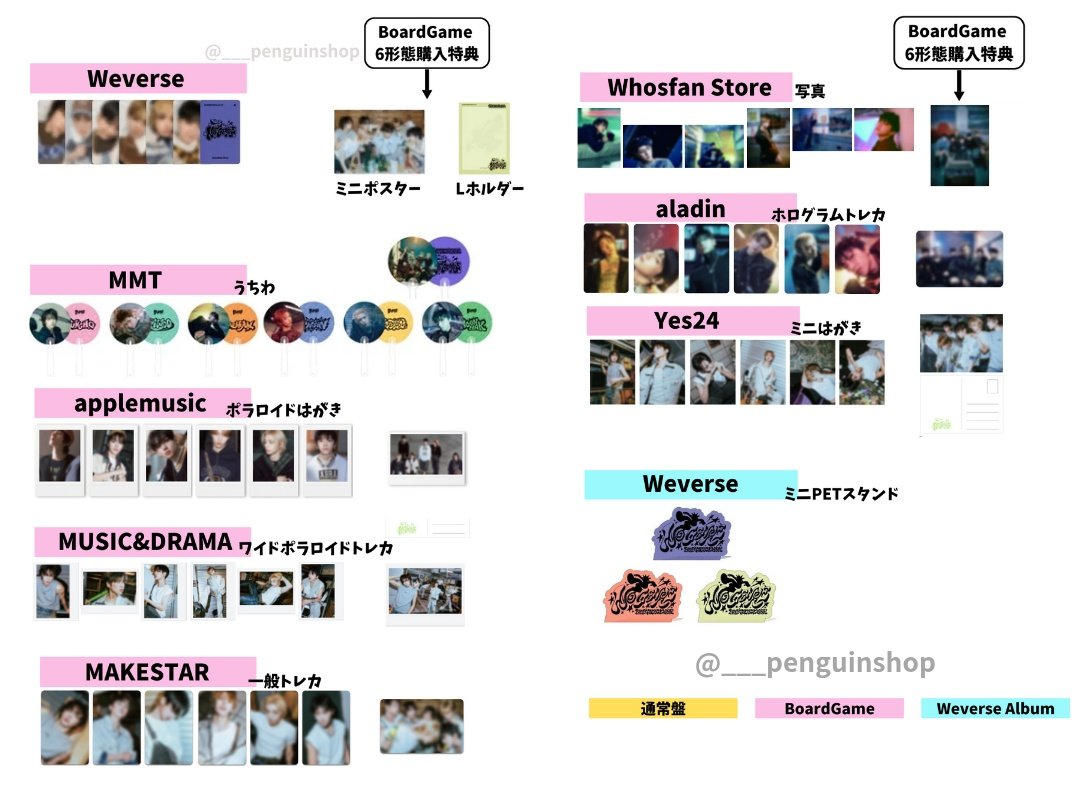 🤍🤍🤍 BOYNEXTDOOR [No Genre] 🤍🤍🤍 ＼ トレカ 絵柄公開