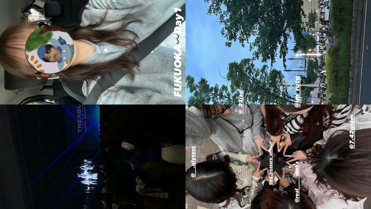 ファンコン福岡1日目‼️
お久しぶりのみんなにも会えました★
明日もよろしくTREASURE ^_−🎀

<a href="/im_ruco/">縷子</a> 
<a href="/real_mokaa/">🍑</a> 
<a href="/2min_2dal/">🗝️</a> 
<a href="/__ulysess/">よーぐると</a>