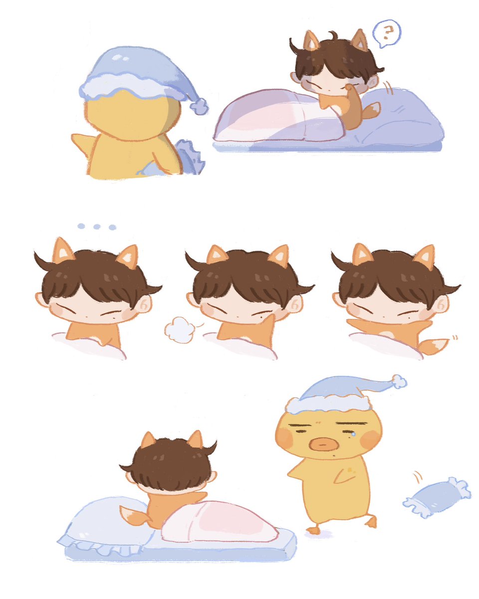 soulinpen's tweet photo. #sunki #sunoo #niki

Niki fell and had bad dreams, so he turned to his favorite Sunoo who always had a weakness for him (*´ω`*)

🐥：…偶爾跌倒也不錯… https://t.co/BS7EGf58aD