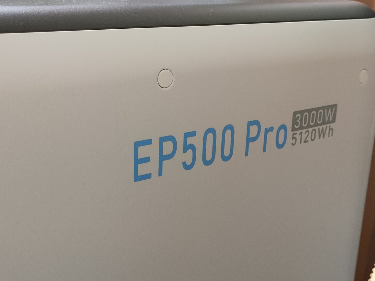 Delighted to have picked up an EP500 Pro from <a href="/bluetti_inc/">BLUETTI</a>. Good service from Bluetti too, quickly resolving an issue. Looking forward to evaluating it.

Observations, efficiency tests, and feedback on how to improve this unit all to follow on my YouTube channel.