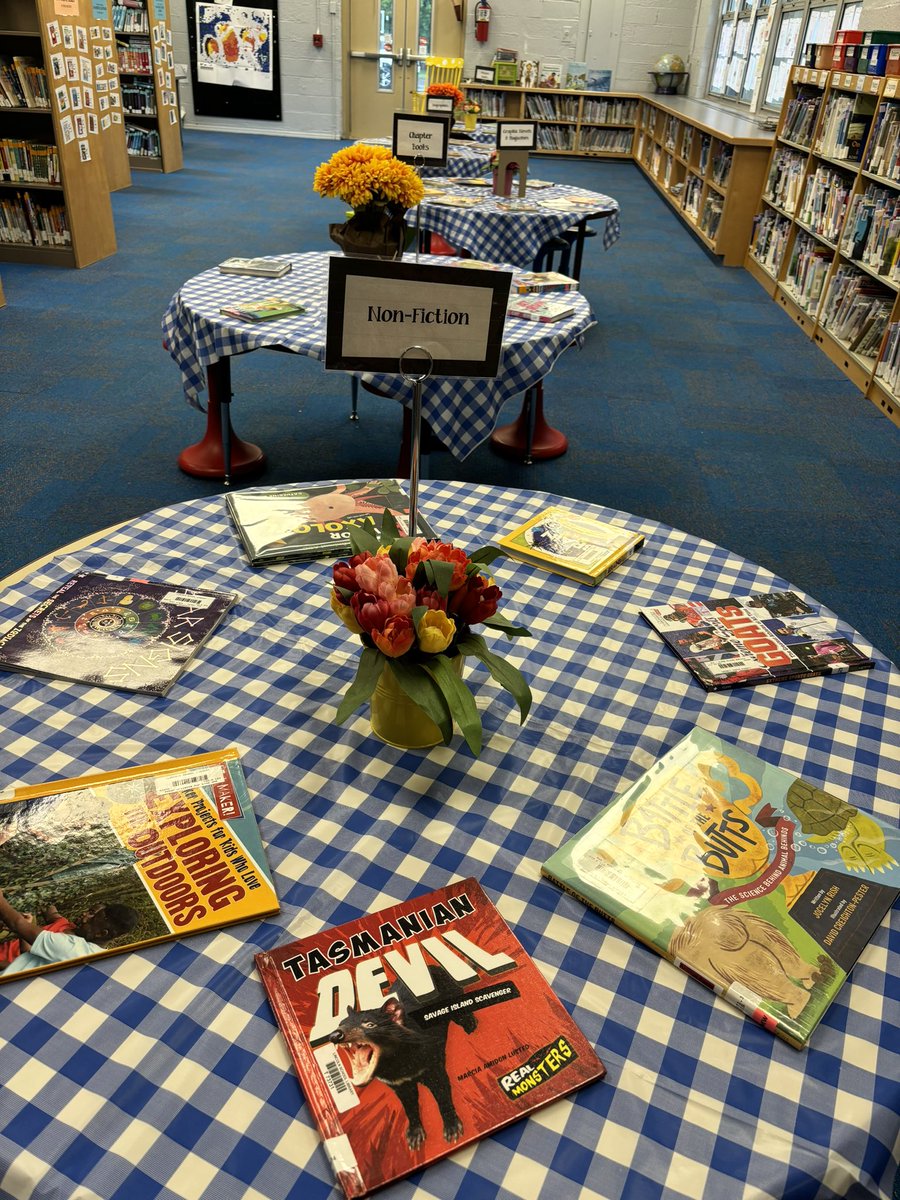 MrsHusstege's tweet image. All this week in the @LincolnWPS library we are book tasting at Cafe Lincoln! We are tasting samples of nonfiction, graphic novels, picture books, chapter books, biographies and magazines! #KeepThemReading @wyckoffschools