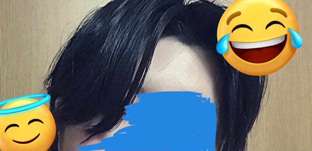 帰る頃にはボサボサだったけど、
不器用なりに頑張った前髪💪

もっとうねらせても良かったかもね

ドラブラ関係ないので見ない方がいいよ🤚