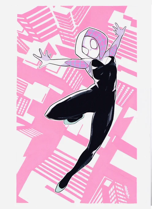 大阪コミコン出展の為に描いた原画の一部です。お気に入りの4枚! 