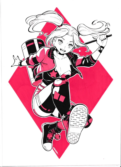 大阪コミコン出展の為に描いた原画の一部です。お気に入りの4枚! 