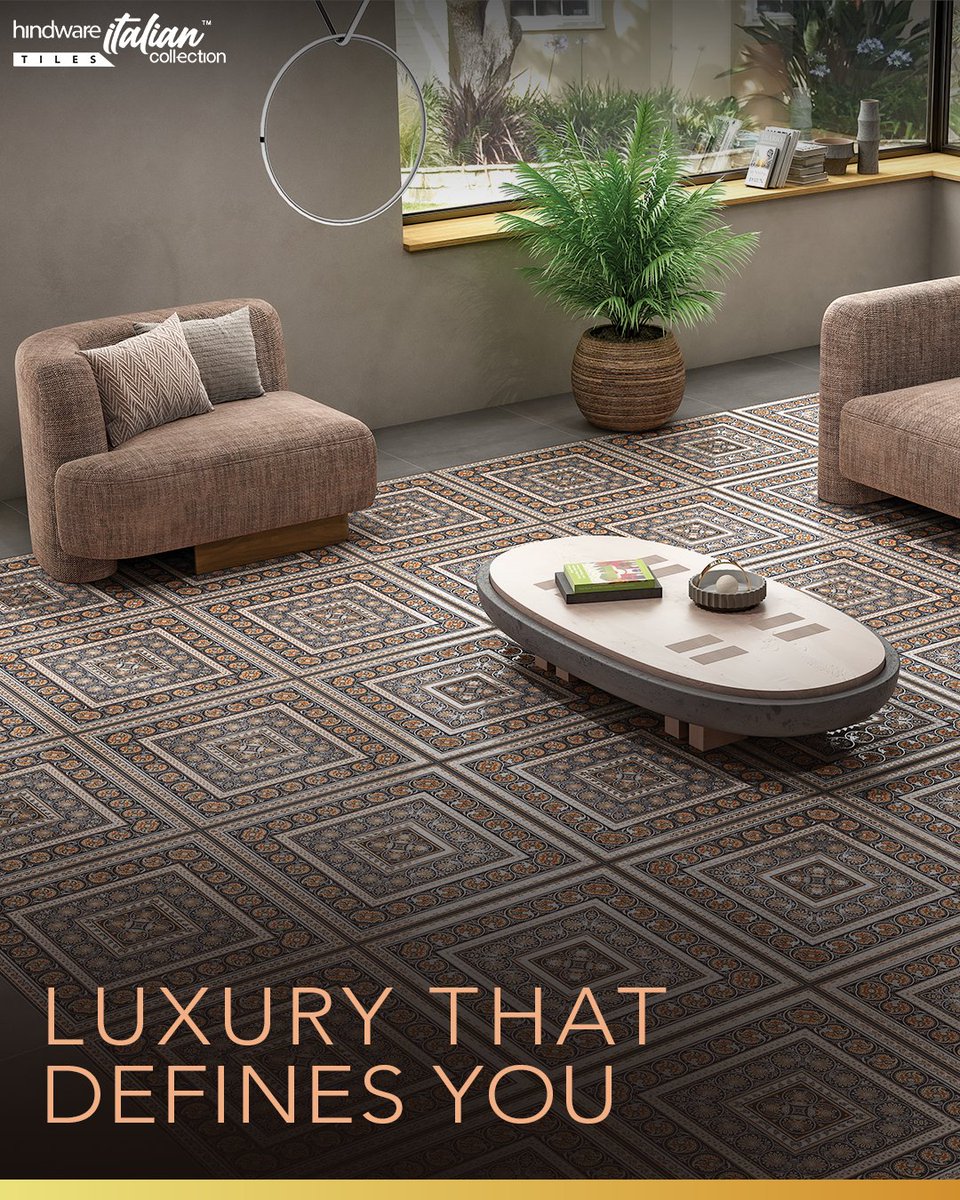 hindware_tiles's tweet image. Who said carpets had to be fabric?
Introducing Carpet Tiles by Hindware - where timeless patterns meet modern durability.
#HindwareTiles #CarpetTiles #PatternPerfection #TileDesign #FloorGoals #StyledByHindware #TileInspiration #HindwareItalianCollection