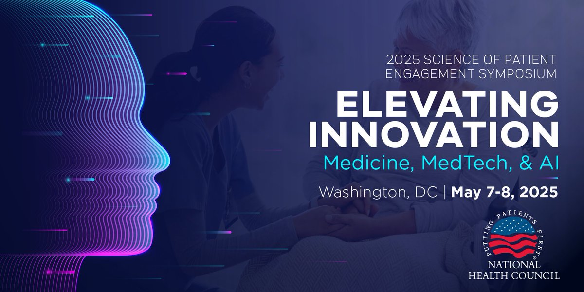 SWHR (@swhr) on Twitter photo This week! Join SWHR at the <a href="/NHCouncil/">National Health Council</a> 2025 Science of Patient Engagement Symposium #SPES2025 “Elevating Innovation in Medicine, MedTech, & AI." Hear from SWHR Chief Science Officer Dr. Irene Aninye on May 8 Day 2 at opening remarks & as keynote moderator: swhr.org/event/2025-sci… This week! Join SWHR at the <a href="/NHCouncil/">National Health Council</a> 2025 Science of Patient Engagement Symposium #SPES2025 “Elevating Innovation in Medicine, MedTech, & AI." Hear from SWHR Chief Science Officer Dr. Irene Aninye on May 8 Day 2 at opening remarks & as keynote moderator: swhr.org/event/2025-sci…