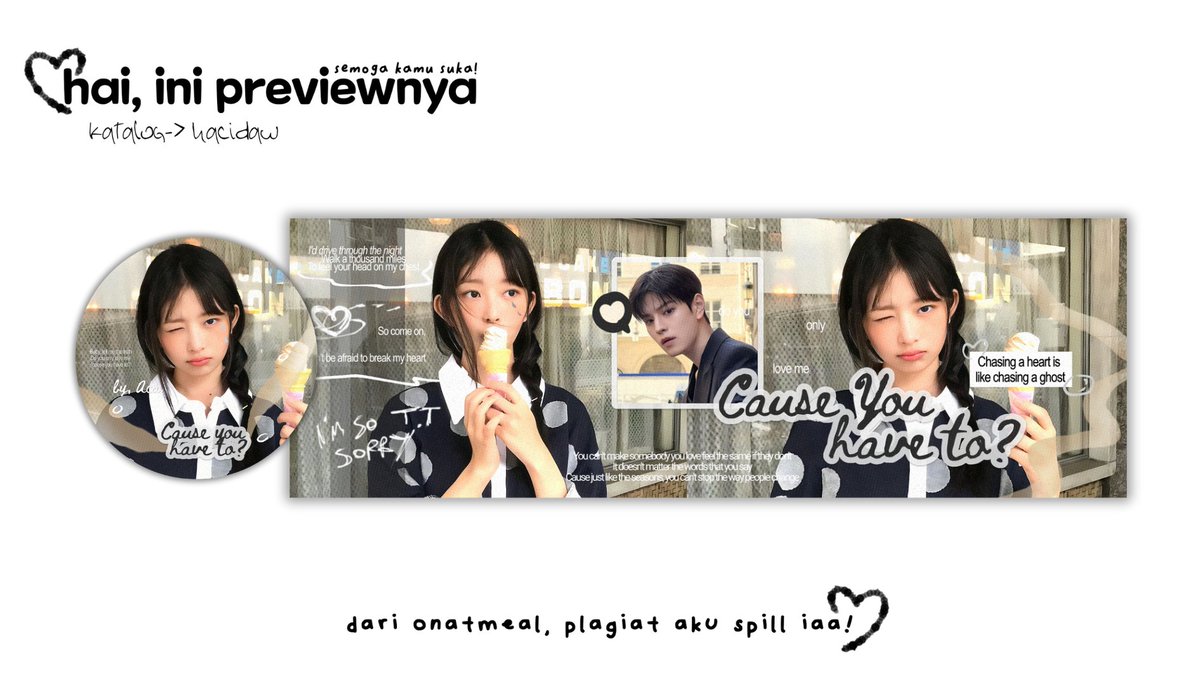 onatmeal's tweet image. retweet are appreciated!!°

hehehe hallo semuanyaaaaa! kali ini acaca uhuy mau ospekan nii (cie ciein pls) karena onat punya 2 katalog layout baru! yeay, daw family nambah aaaakk. mohon ospek ya manteman sudah aman apa belum? makaci! siapa yang mau jajan?? ☝🏻

#zonauang