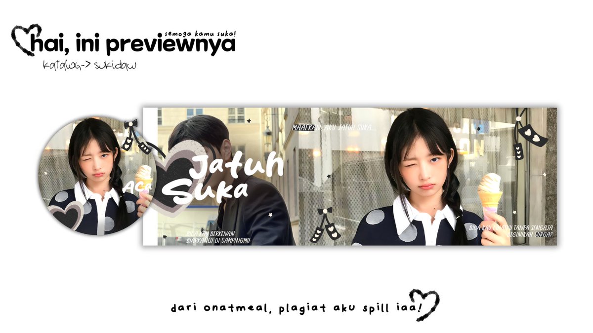 onatmeal's tweet image. retweet are appreciated!!°

hehehe hallo semuanyaaaaa! kali ini acaca uhuy mau ospekan nii (cie ciein pls) karena onat punya 2 katalog layout baru! yeay, daw family nambah aaaakk. mohon ospek ya manteman sudah aman apa belum? makaci! siapa yang mau jajan?? ☝🏻

#zonauang