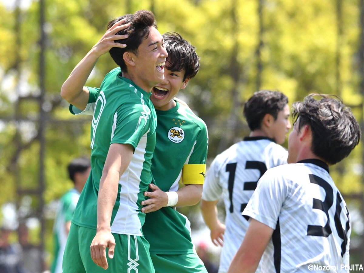 【写真特集】[関西]桃山学院大FW藤枝康佑が開幕6戦連発、大阪体育大との上位対決はドロー決着(20枚)

web.gekisaka.jp/photonews/univ…

#ゲキサカ #大学サッカー #関西学生サッカーリーグ #関西学生リーグ