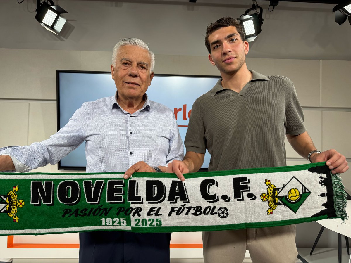 🤍💚|
El Novelda CF y Cableworld firman un acuerdo de patrocinio para la próxima temporada. Asi, Cableworld se convierte en el primer patrocinador oficial del club en la próxima temporada del Centenario