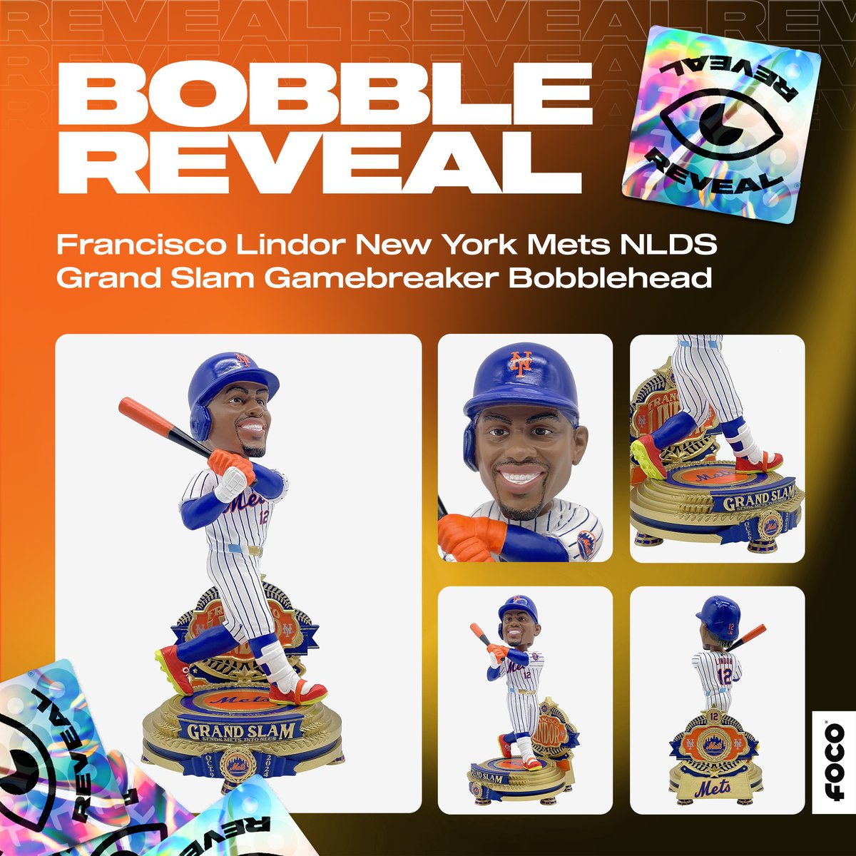 #FranciscoLindor NLDS Grand Slam Gamebreaker Bobblehead! 💥⚾ #bobblereveal
