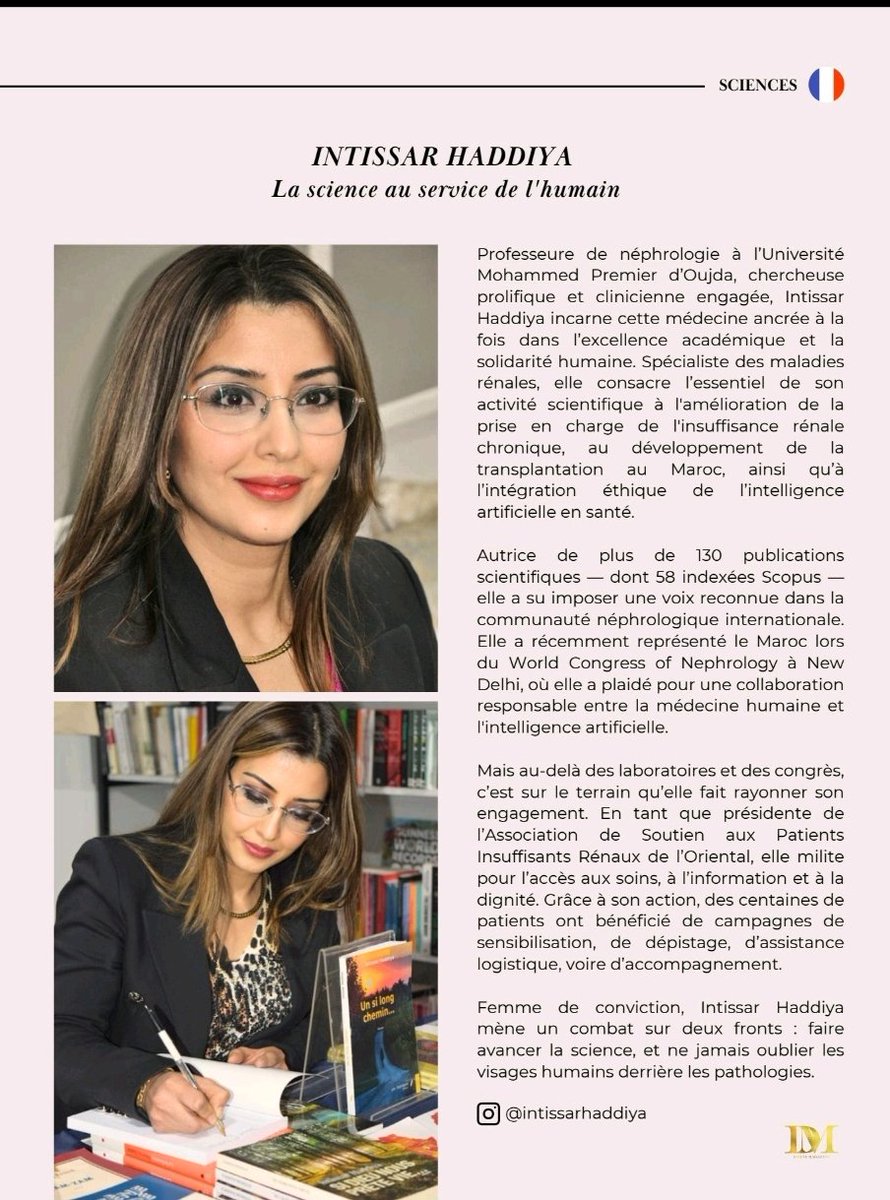 Intissar HADDIYA (@haddiyaintissar) on Twitter photo Heureuse de partager cet entretien paru dans Divine Magazine #DV, consacré à l’insuffisance rénale.
<a href="/AfricanAFRAN/">African Association of Nephrology (AFRAN)</a> <a href="/ISNeducation/">ISN Education</a> <a href="/ISNkidneycare/">Int Society of Nephrology</a> <a href="/goKDIGO/">KDIGO</a> <a href="/com_SFNDT/">SFNDT</a> <a href="/ERAkidney/">ERA - European Renal Association</a> <a href="/WHO/">World Health Organization (WHO)</a> <a href="/WHOAFRO/">WHO African Region</a> <a href="/tmacademy_org/">Translational Medicine Academy (TMA)</a> <a href="/all_aroundworld/">All around worlds</a> Heureuse de partager cet entretien paru dans Divine Magazine #DV, consacré à l’insuffisance rénale.
<a href="/AfricanAFRAN/">African Association of Nephrology (AFRAN)</a> <a href="/ISNeducation/">ISN Education</a> <a href="/ISNkidneycare/">Int Society of Nephrology</a> <a href="/goKDIGO/">KDIGO</a> <a href="/com_SFNDT/">SFNDT</a> <a href="/ERAkidney/">ERA - European Renal Association</a> <a href="/WHO/">World Health Organization (WHO)</a> <a href="/WHOAFRO/">WHO African Region</a> <a href="/tmacademy_org/">Translational Medicine Academy (TMA)</a> <a href="/all_aroundworld/">All around worlds</a>