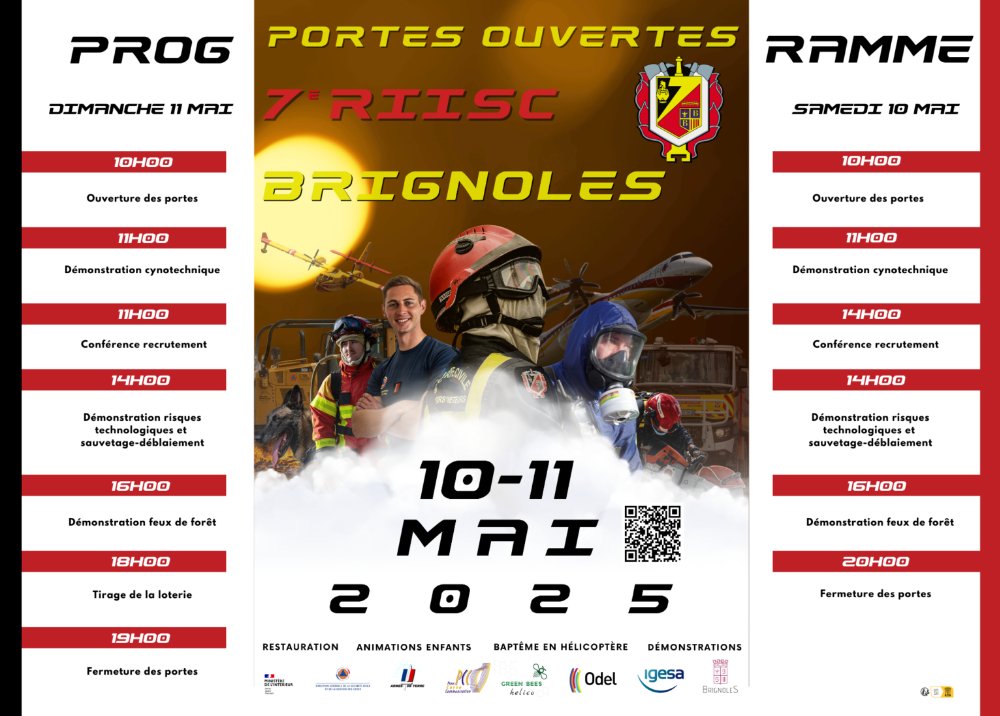 Prefet83's tweet image. #UIISC7 | 📢 Samedi 10 et dimanche 11 mai, journées portes ouvertes à l&apos;Unité d&apos;instruction et d&apos;intervention de la sécurité civile de Brignoles.
✅Démonstrations,  rencontres avec les équipes, animations pour les enfants, restauration  sur place... venez en famille ! 
📌Le…