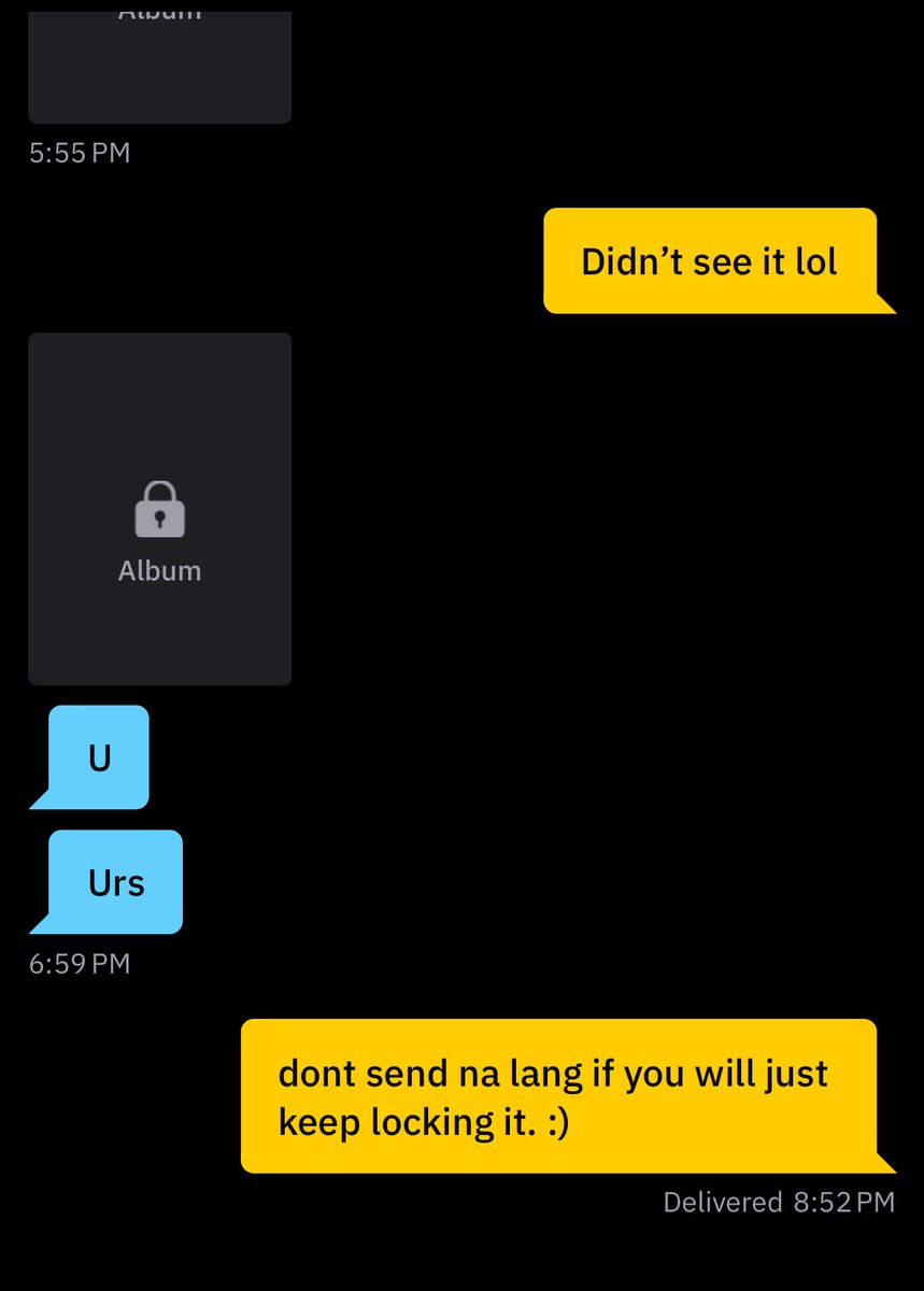 stevenchester_'s tweet photo. 3rd time he sent his album haha taena inaassume nya ba na laging online kachat nya haha https://t.co/VPw4FnWhpI