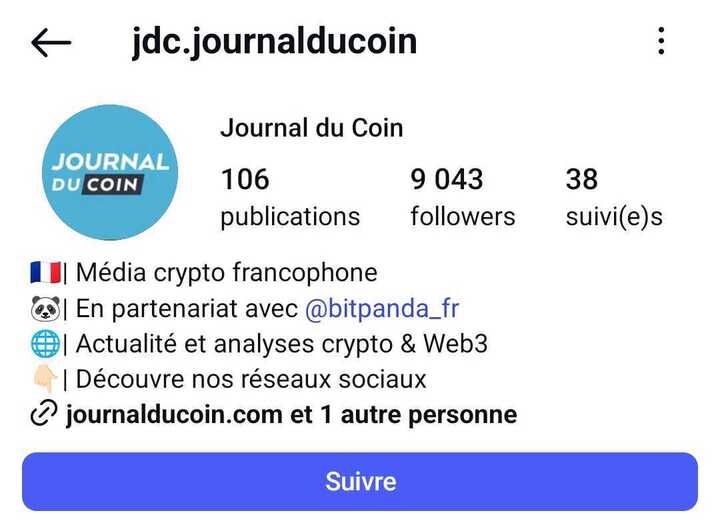LeJournalDuCoin's tweet image. 🚨 Alerte usurpation d’identité sur Instagram !

Un faux compte se fait passer pour nous et tente d’arnaquer nos abonnés. Il vous contacte sous prétexte d’une interview, envoie un lien Calendly pour organiser un rendez-vous (lien potentiellement piégé), mène l’entretien… puis…