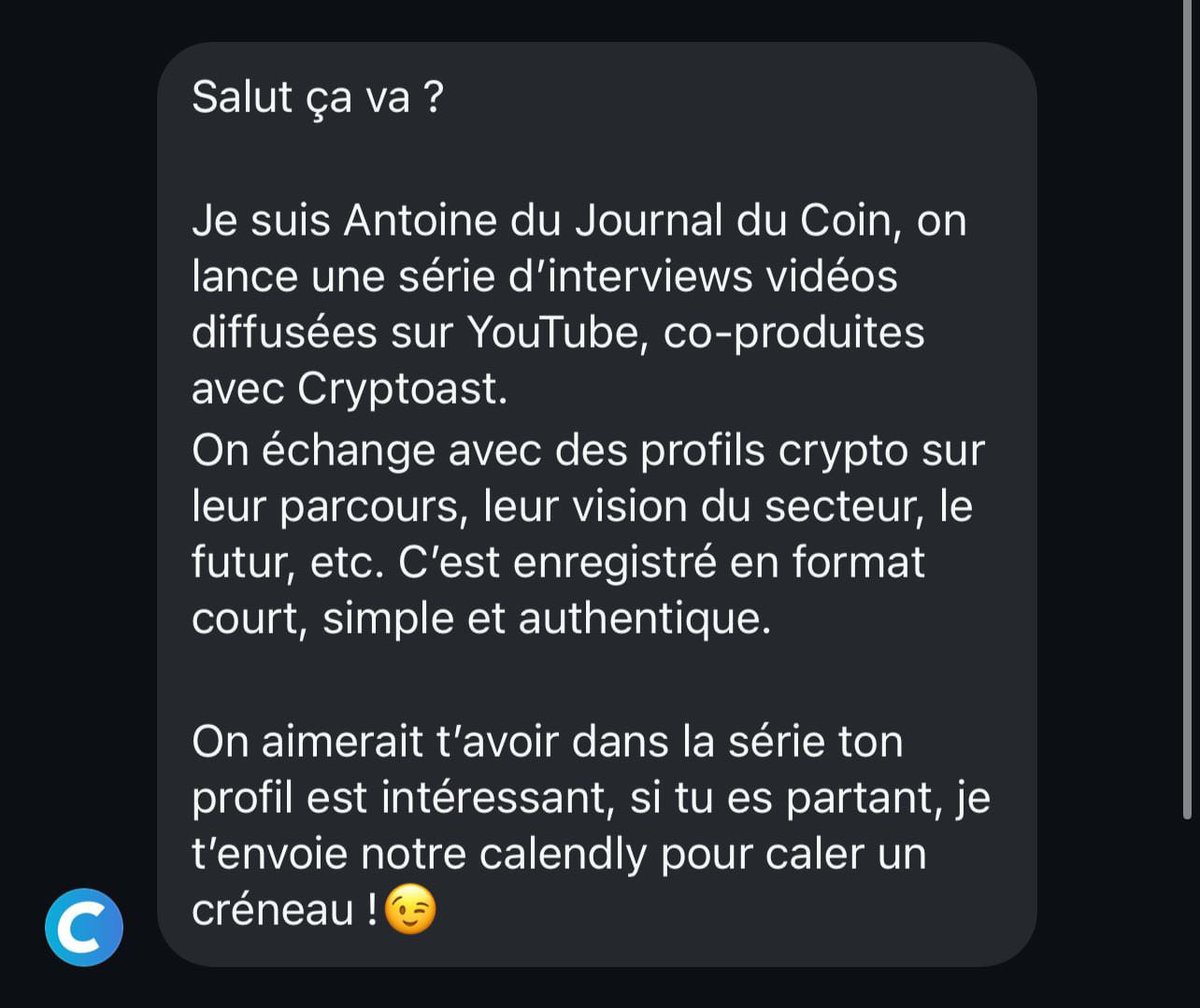 LeJournalDuCoin's tweet image. 🚨 Alerte usurpation d’identité sur Instagram !

Un faux compte se fait passer pour nous et tente d’arnaquer nos abonnés. Il vous contacte sous prétexte d’une interview, envoie un lien Calendly pour organiser un rendez-vous (lien potentiellement piégé), mène l’entretien… puis…