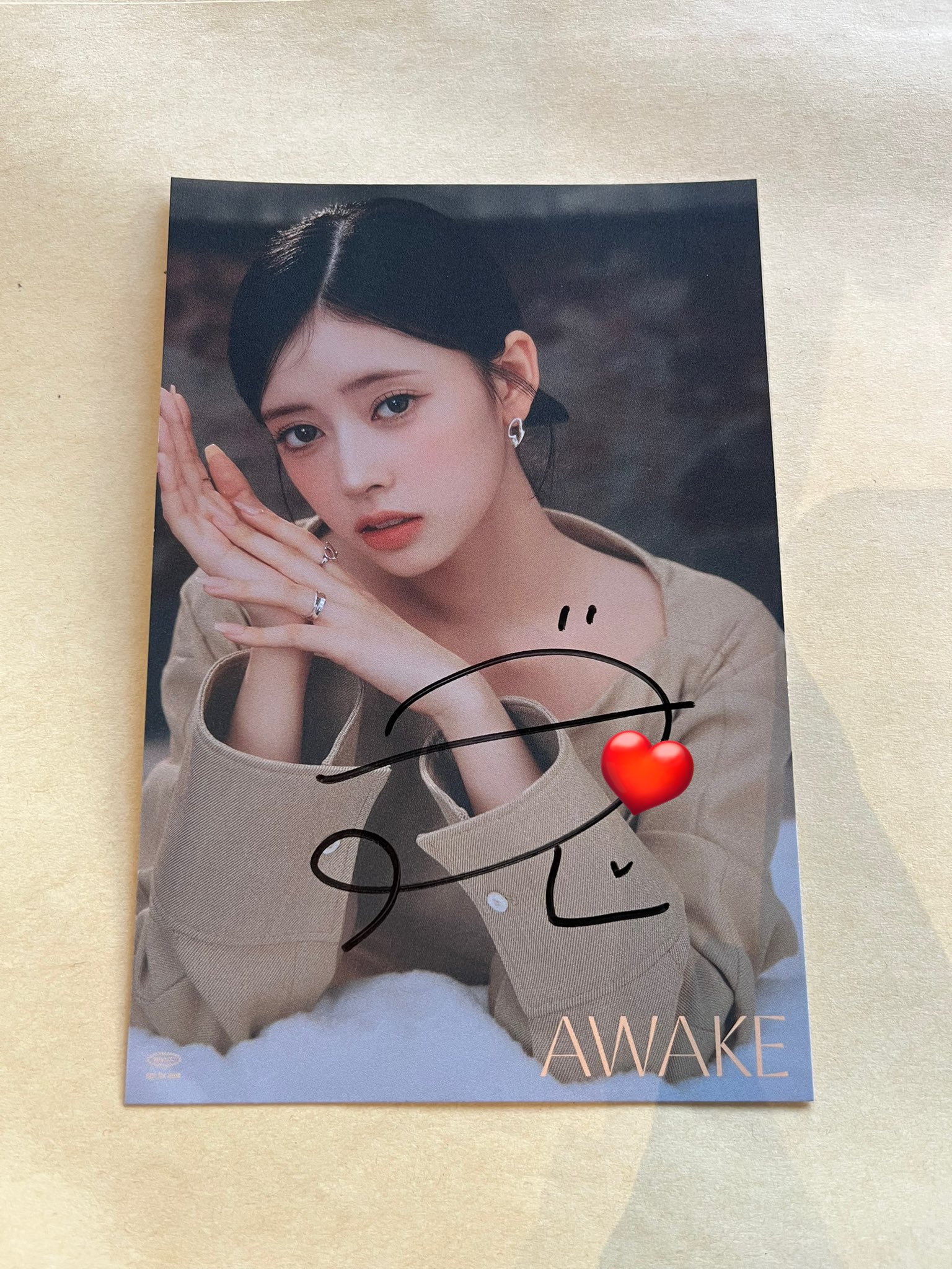 NiziUニナ　AWAKE 個別サイン NiziUニナ AWAKE 個別サイン niziu_個別サイン - Search / X