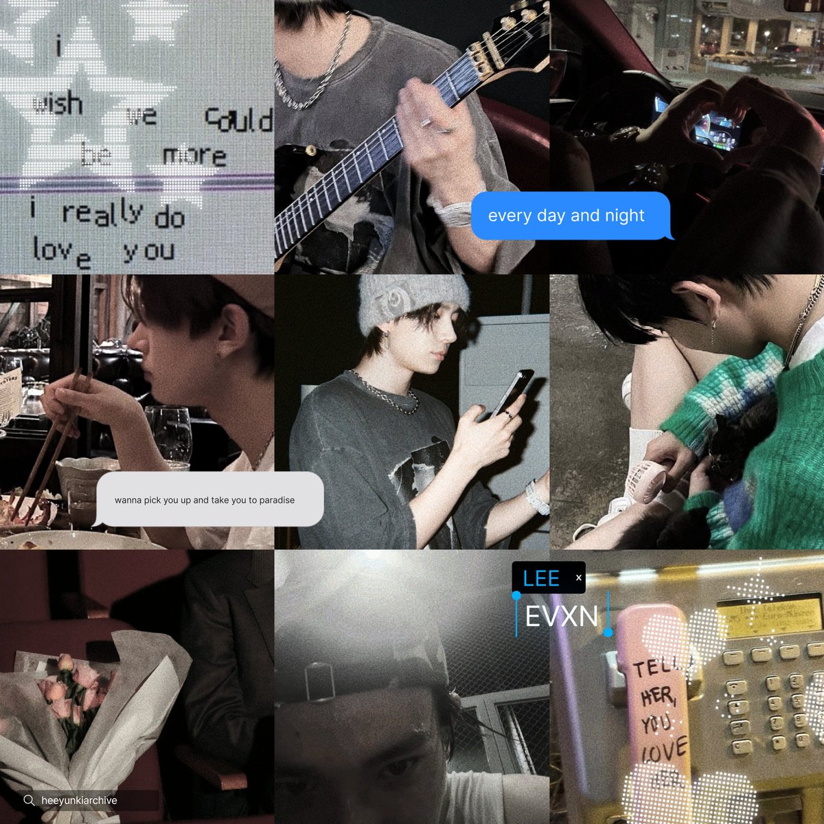 heeyunkiarchive's tweet image. dial tragedy — evan ♬⋆.˚