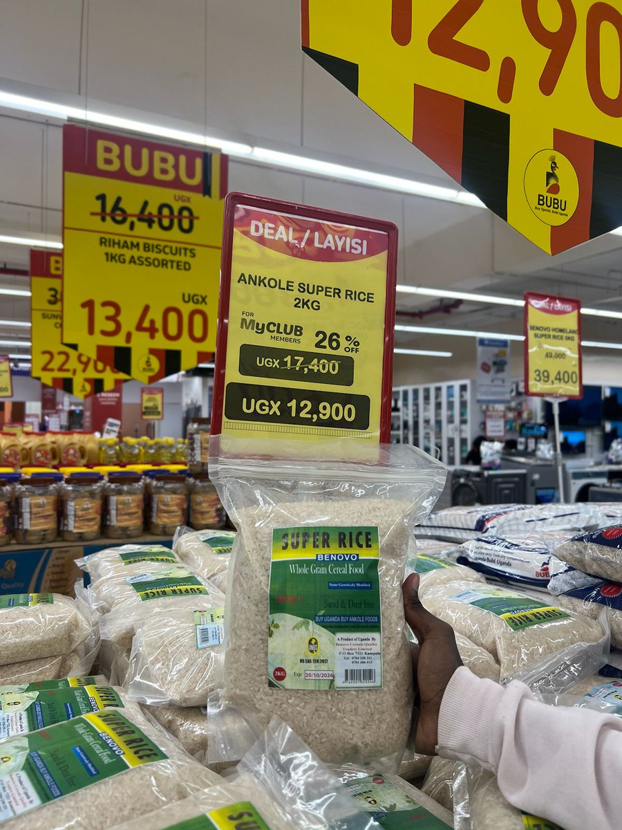CarrefourUG's tweet photo. Made at home, for your home!

Today is your last chance to get the best local products at unbeatable prices. 

Walk into any of our supermarkets and take yourself on a shopping spree. 

#GreatMoments @MajidAlFuttaim https://t.co/LxOnF8hqmH