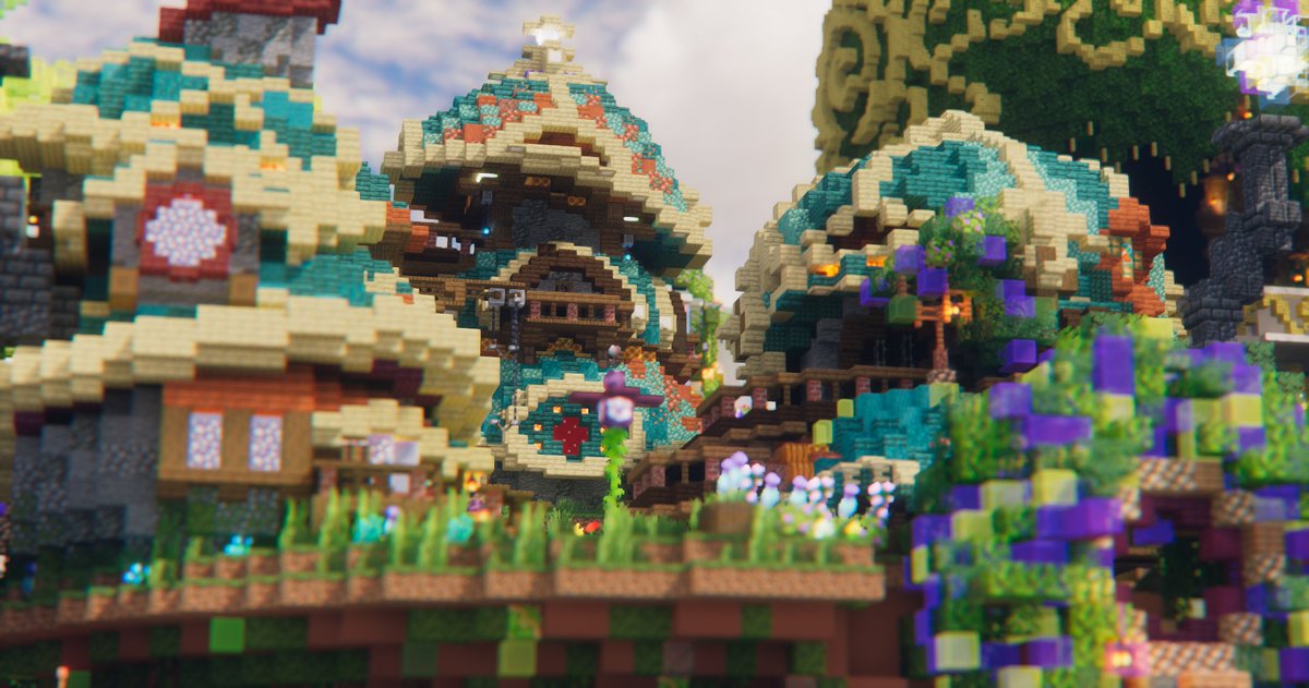 Vivi_marine5's tweet image. 「かたちの国」SS②
色とりどりでかわいいです💛

#かたちの国
#Minecraft #PCGamePass