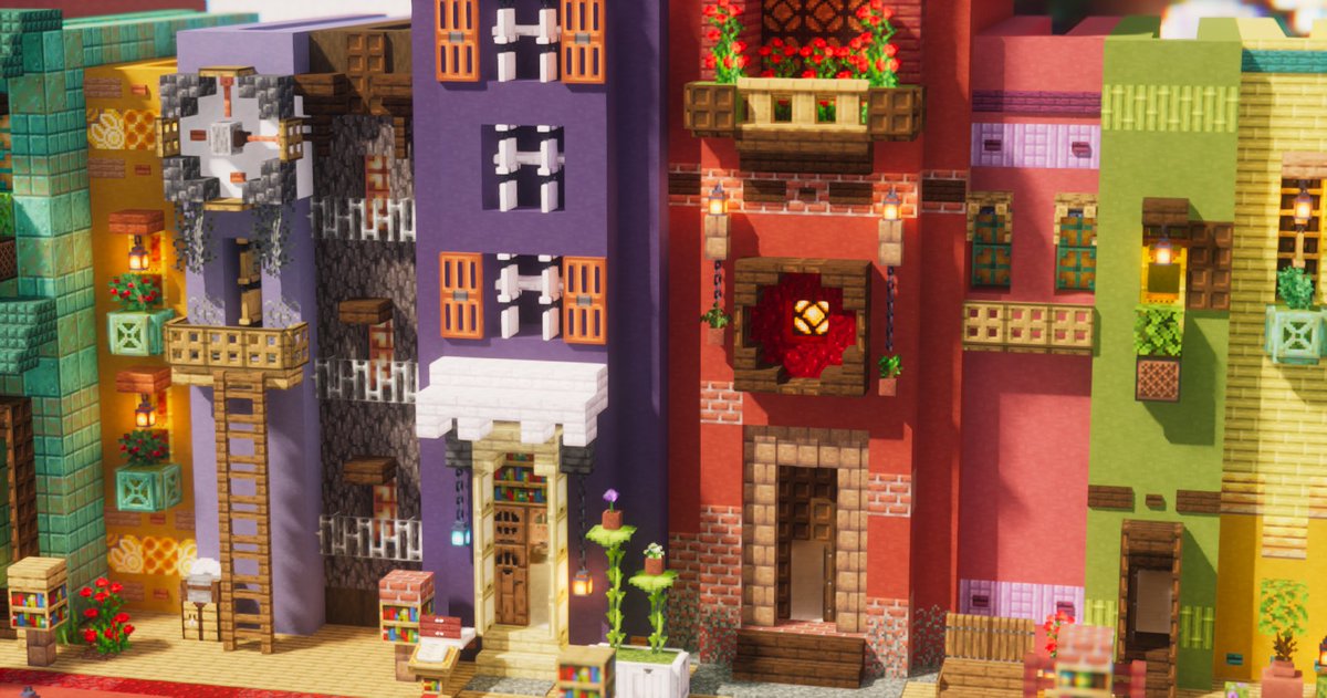 Vivi_marine5's tweet image. 「かたちの国」SS②
色とりどりでかわいいです💛

#かたちの国
#Minecraft #PCGamePass