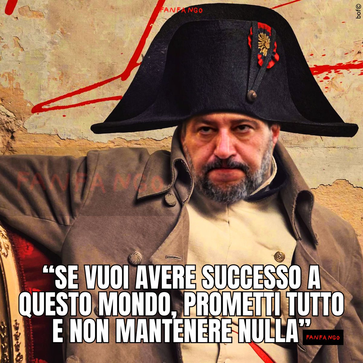 Francesco B. (@baffi_francesco) on Twitter photo Il 5 maggio.
"Dall’Alpi alle Piramidi, dal Manzanarre al Reno,
di quel securo il bimbominkia tenea dietro al baleno". Il 5 maggio.
"Dall’Alpi alle Piramidi, dal Manzanarre al Reno,
di quel securo il bimbominkia tenea dietro al baleno".