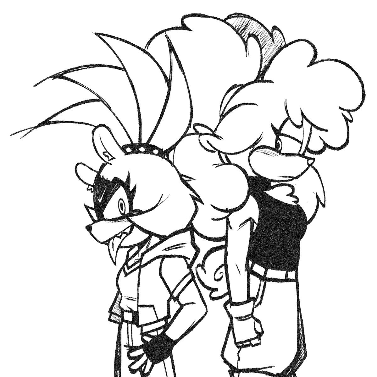 PunkSpeedster's tweet image. // Late-night Surgolin doodle!