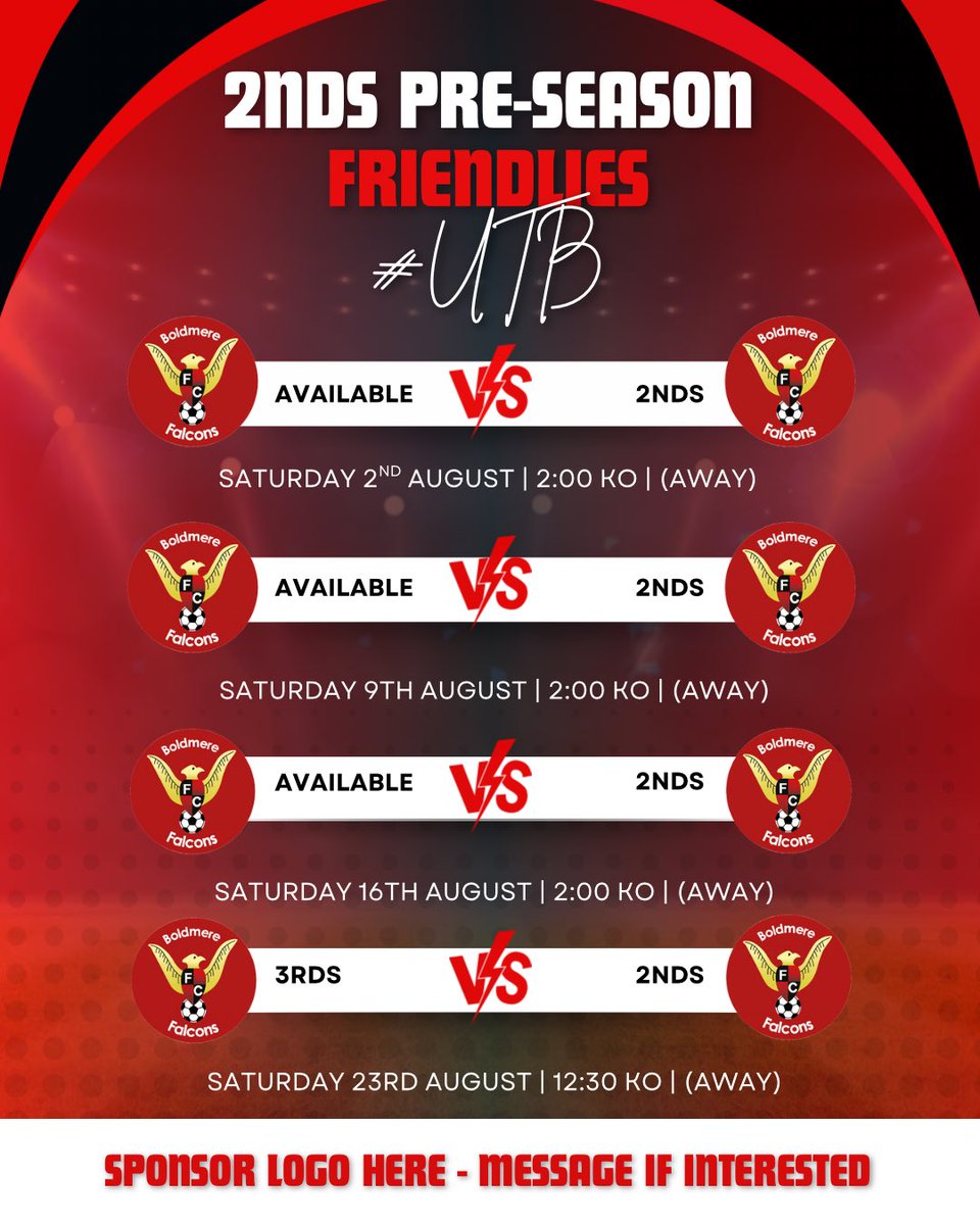 Boldmere S&S Falcons AFA tweet media