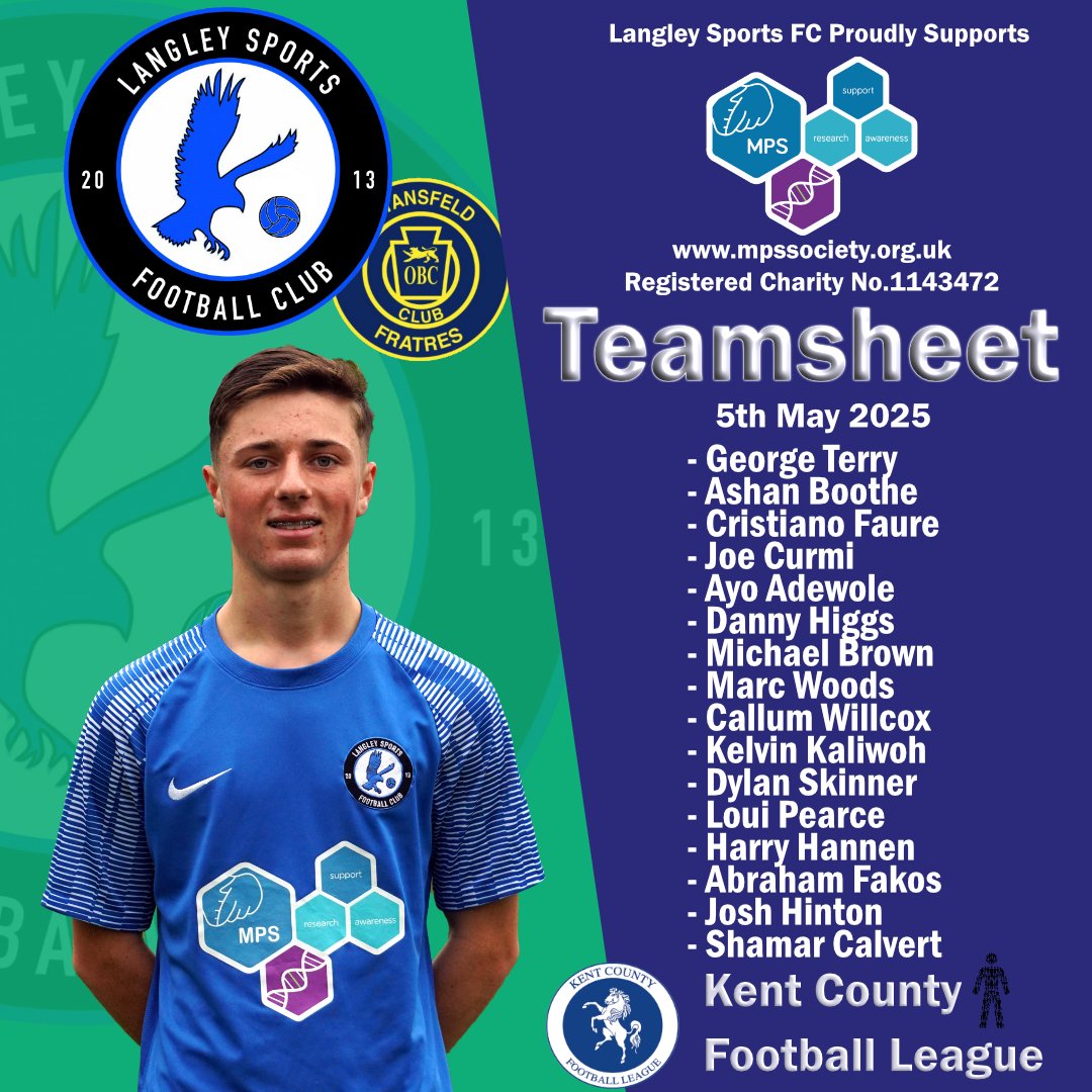 Langley Sports FC (@langleysportsfc) on Twitter photo #NextUp #TeamSheet
#BankHolidayBonanza
We welcome <a href="/StansfeldFC/">Stansfeld FC</a> Res to <a href="/LASportsClubBR3/">LA Sports Club</a> this afternoon in our penultimate <a href="/KCFL1516/">Kent County FL News</a> game of the season.
Can the lads grab 3 valuable points? ✔️
Note. Bar & food will not be open. ❌
#WeAreLangleySports
<a href="/MPSSocietyUK/">MPS Society UK, here for those with rare diseases</a> #NextUp #TeamSheet
#BankHolidayBonanza
We welcome <a href="/StansfeldFC/">Stansfeld FC</a> Res to <a href="/LASportsClubBR3/">LA Sports Club</a> this afternoon in our penultimate <a href="/KCFL1516/">Kent County FL News</a> game of the season.
Can the lads grab 3 valuable points? ✔️
Note. Bar & food will not be open. ❌
#WeAreLangleySports
<a href="/MPSSocietyUK/">MPS Society UK, here for those with rare diseases</a>