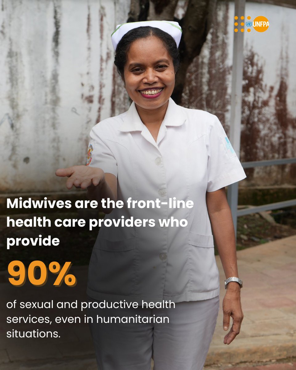 UNFPATimor's tweet photo. UNFPA supports #midwives in Timor-Leste through training and resources—from equipping #midwifery school labs to boosting skills in #antenatal and #postnatal care, #EmONC, #familyplanning, and #GBV response, and #MISP training for emergencies.
#GlobalGoals #IDM2025 https://t.co/VCTL25umOL