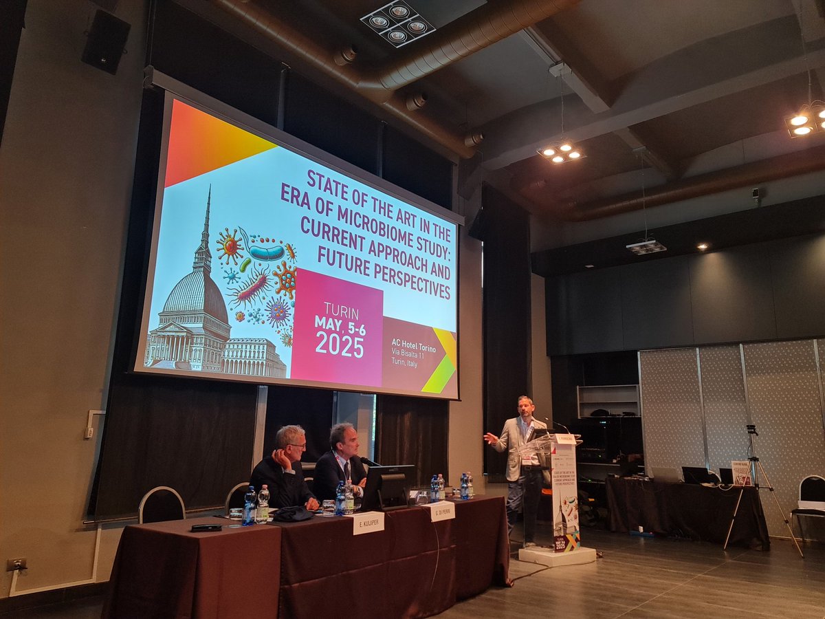 Nicolas Benech (@drbenechnicolas) on Twitter photo Welcome to the first <a href="/ESCMID/">ESCMID</a> Educational Course on the Microbiome in Turin organized by #ESGHAMI and <a href="/unito/">Università di Torino</a>! Excellent first talk by Pr. Ferrocino on how microbial strains can be transmitted all along the Food chain! <a href="/EdKuijper2/">Ed Kuijper</a> Welcome to the first <a href="/ESCMID/">ESCMID</a> Educational Course on the Microbiome in Turin organized by #ESGHAMI and <a href="/unito/">Università di Torino</a>! Excellent first talk by Pr. Ferrocino on how microbial strains can be transmitted all along the Food chain! <a href="/EdKuijper2/">Ed Kuijper</a>