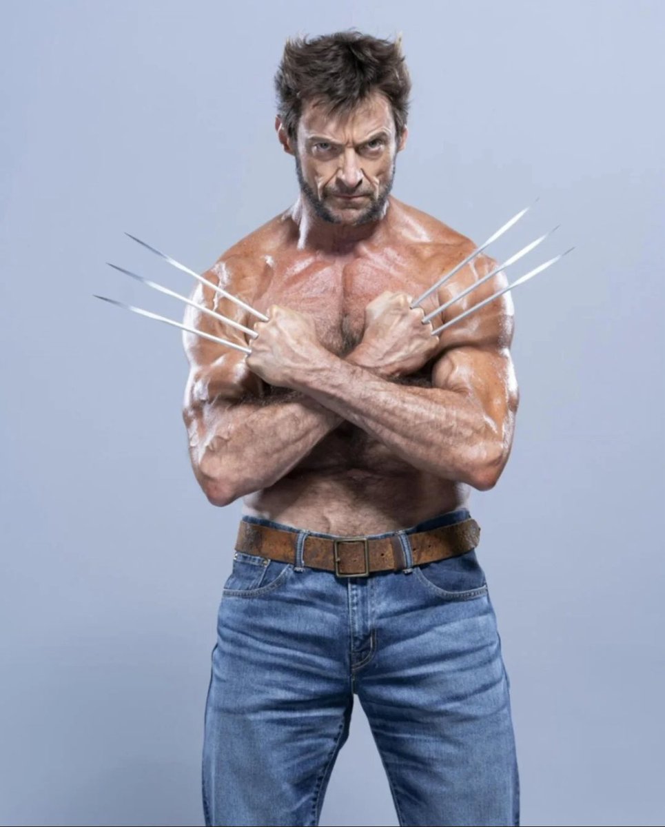 WolverSteve's tweet photo. โTHE MANโ #Wolverine โค๏ธ๐
Photo credit to BenRothstein with thanks to @HughJackmanFS for the share.
#Wolverine #HughJackman #Flex #WolverineWorkout #Logan #Claws #SNIKT https://t.co/UMNscilbNV