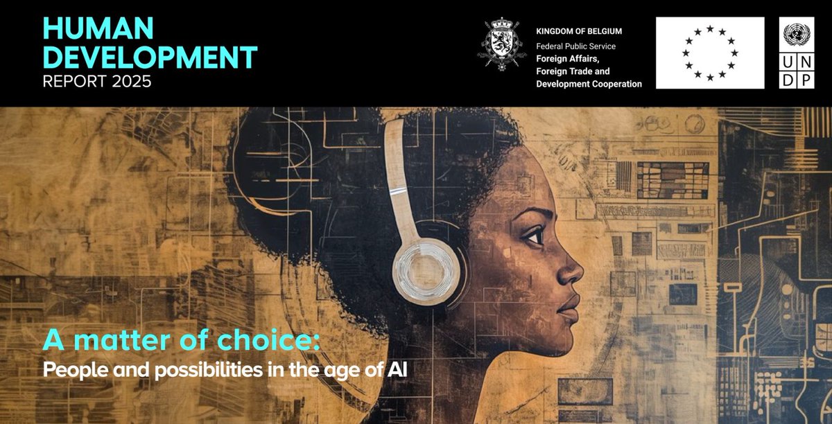 UN SDG Action Campaign (@sdgaction) on Twitter photo Join <a href="/UNDP/">UN Development</a> on 6 May at 10:30 am CET for the global launch event of the 2025 Human Development Report (HDR) titled “A matter of choice: People and possibilities in the age of AI.”
Livestream: hdr.undp.org/content/2025-h… Join <a href="/UNDP/">UN Development</a> on 6 May at 10:30 am CET for the global launch event of the 2025 Human Development Report (HDR) titled “A matter of choice: People and possibilities in the age of AI.”
Livestream: hdr.undp.org/content/2025-h…