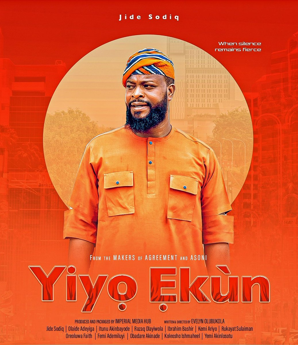 _Imperial_Media's tweet photo. YIYỌ ẸKÙN 

An Imperial Media Hub Production showing next on YouTube ✨ 

Kindly subscribe ✅
#movie #anticipate https://t.co/PpxKWmC5b4