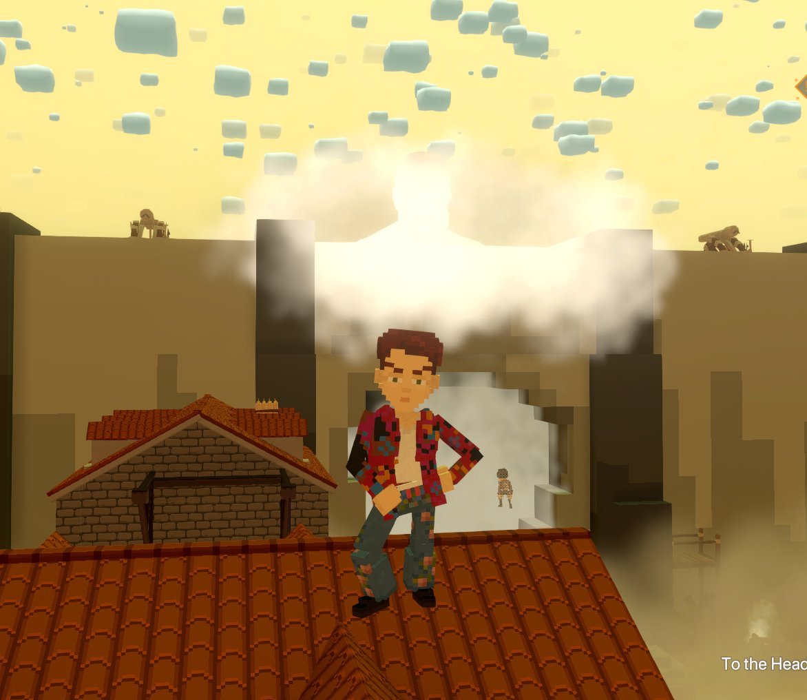 City views of the Trost District in <a href="/TheSandboxGame/">The Sandbox</a>  tsbga.me/TheSandbox #AlphaSeason5