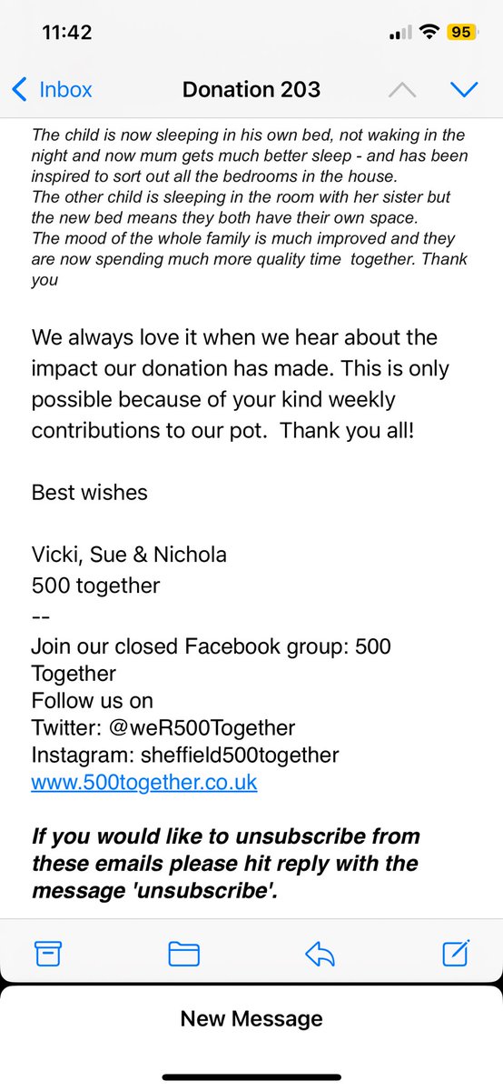 Number 203 from me to thee.