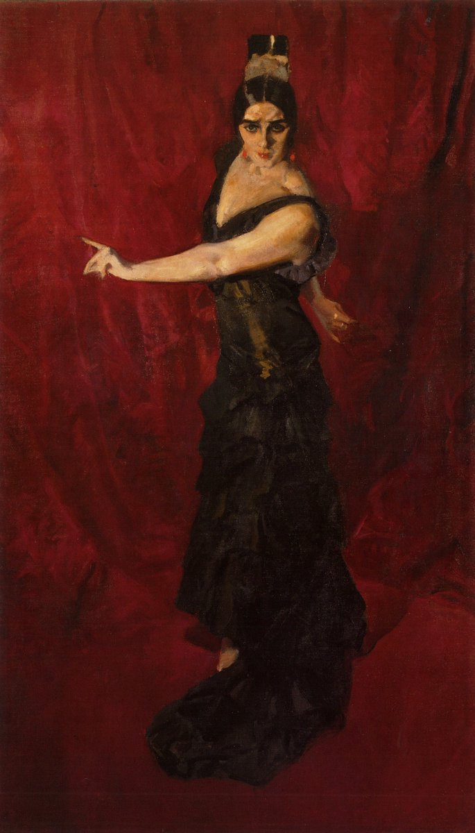 😍“Laura Telmo, bailando”, 1920, colección particular.

💃Para celebrar el comienzo de la Feria de Abril, destacamos este retrato de Laura de San Telmo, que fue una de las bailaoras y bailarinas españolas más conocidas y respetadas de su generación. 

🥳¡Esperamos que os guste!