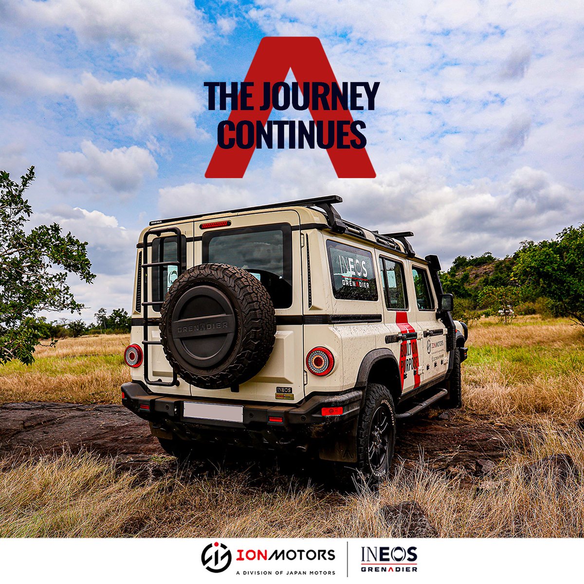 Begin the new week with optimism to fuel your drive to break barriers. Choose the Ineos Grenadier!
 
Contact 0243700733 to book a test drive today
 
#BreakingBarriers
#BuiltOnPurpose
#INEOSGrenadier
#IonMotors
#JapanMotors