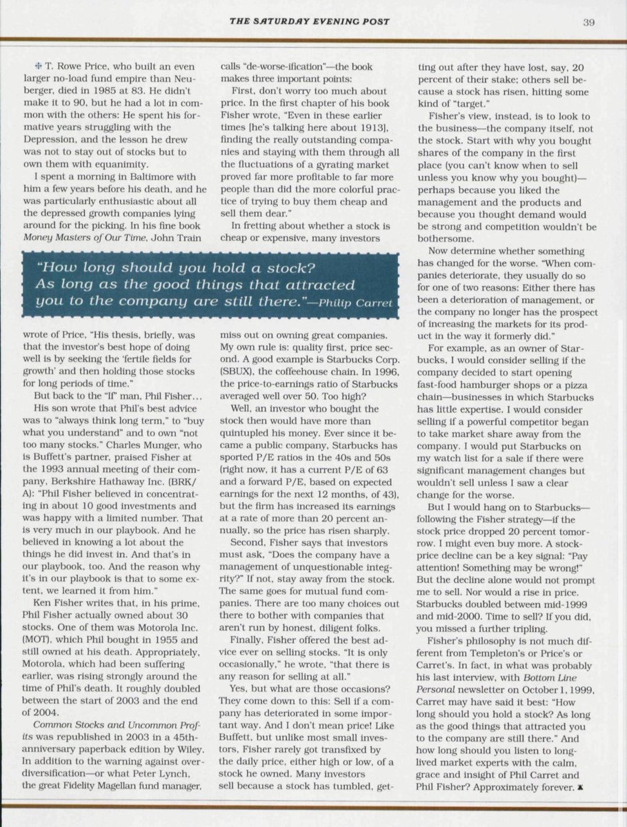 thebigideas_'s tweet image. This is a must read

The Fisher King 

Amazing article on longevity in investing, so much gold in this.