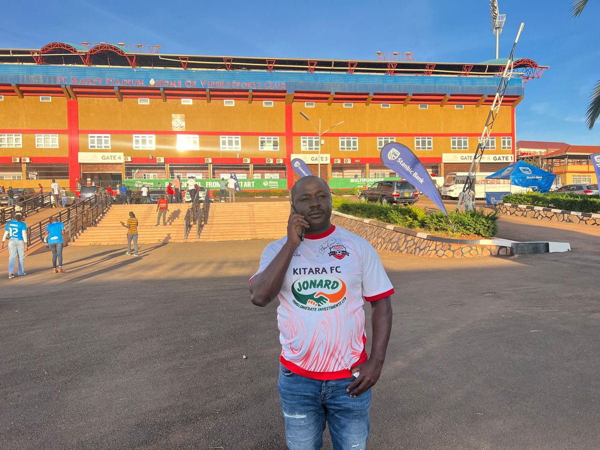 Mayor Aggrey Akiiki (@valenaggrey) on Twitter photo Football is a beautiful game,and it's the Fans who Spice the flavours on the pitch,I would like to protest the blockade of <a href="/KitarafcHoima/">Kitara Football Club (The Royals)</a> fans who were denied access to <a href="/VipersSC/">๐๐ข๐ฉ๐๐ซ๐ฌ ๐๐ฉ๐จ๐ซ๐ญ๐ฌ ๐๐ฅ๐ฎ๐</a> St.marys stadium.
The cheerleader group Adds life to the Game,<a href="/OfficialFUFA/">FUFA</a> U shd condemn this ASAP Football is a beautiful game,and it's the Fans who Spice the flavours on the pitch,I would like to protest the blockade of <a href="/KitarafcHoima/">Kitara Football Club (The Royals)</a> fans who were denied access to <a href="/VipersSC/">๐๐ข๐ฉ๐๐ซ๐ฌ ๐๐ฉ๐จ๐ซ๐ญ๐ฌ ๐๐ฅ๐ฎ๐</a> St.marys stadium.
The cheerleader group Adds life to the Game,<a href="/OfficialFUFA/">FUFA</a> U shd condemn this ASAP