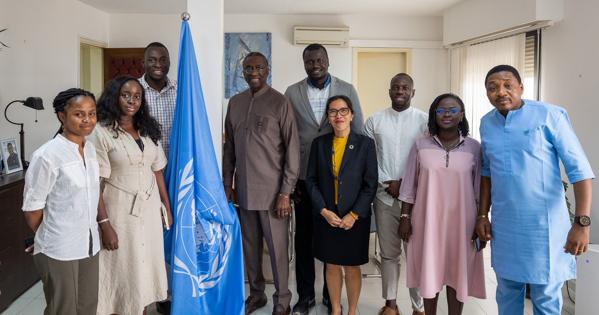 💬 “La jeunesse, ce n’est pas l’âge. C’est une manière de penser.”

Échange inspirant avec Abdoulaye Mar Dieye, Coordonnateur spécial de l’ONU pour le Sahel, autour du Pacte du Futur, de l’IA, du leadership et du pouvoir de l’audace. Une vraie leçon de vision.