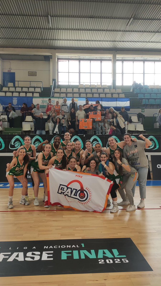 AD Basket 4Life (@b4lmalaga) on Twitter photo ✨ ¡Seguimos soñando!
El Nacional Femenino logra el 2º puesto en la Fase Final tras vencer a CB Moguer y CB Salliver y cae ante el campeón Xerez.
¡Clasificadas para la Fase de Ascenso a Liga Femenina 2!
Esto ya es un premio, pero vamos a dejarnos la piel 💪🔥
<a href="/FundUnicaja/">Fundación Unicaja</a> ✨ ¡Seguimos soñando!
El Nacional Femenino logra el 2º puesto en la Fase Final tras vencer a CB Moguer y CB Salliver y cae ante el campeón Xerez.
¡Clasificadas para la Fase de Ascenso a Liga Femenina 2!
Esto ya es un premio, pero vamos a dejarnos la piel 💪🔥
<a href="/FundUnicaja/">Fundación Unicaja</a>