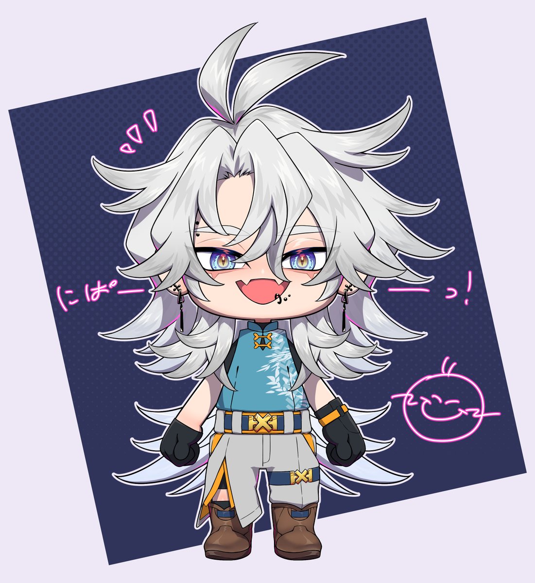 yue122's tweet photo. こんなん描いてる調理済みチキン遺影野郎です
昔よりは描けるようになってるはず('‐')
#絵柄が好みって人がいればいいなぁ https://t.co/IGN74xT2qS