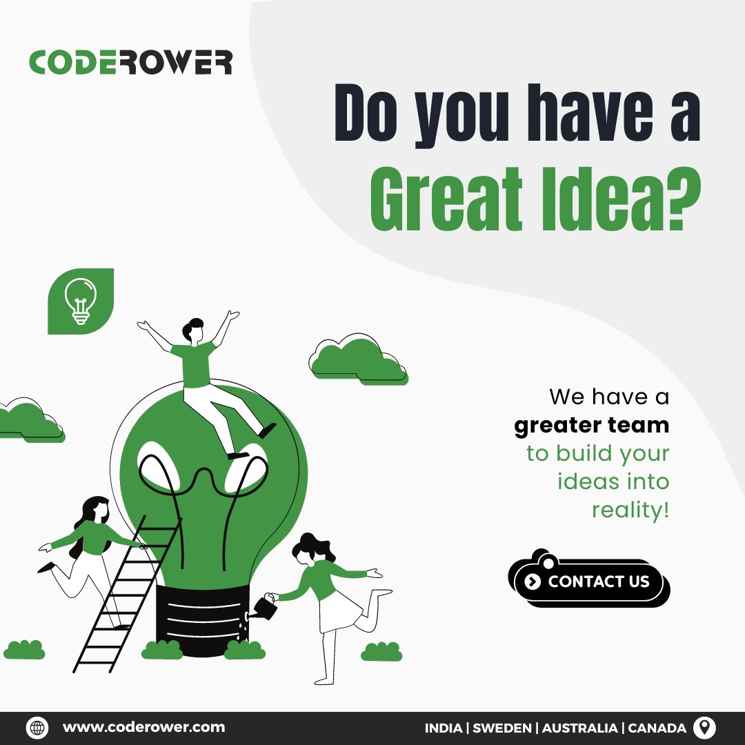 coderower's tweet image. Do you have a brilliant idea? We've got the dream team to turn your vision into reality.
Le's get started with @coderowersoftware
Follow for more✨
or🤙📲+919711141179
📩connect@coderower.com
#coderower #softwaredevelopment #idea #dreams #ITcompany #tech #contactus #tag #share