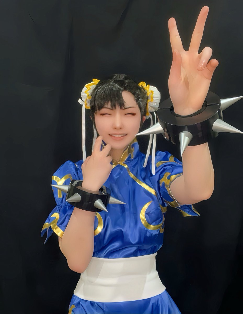 コスプレ/cosplay ストリートファイター 春麗 「やったぁ！」